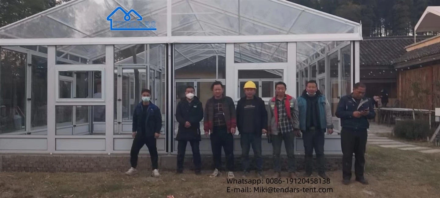 glass tent glass tent